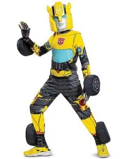 Kids Bumblebee Converting Costume The Signature Collection - Transform -Colin Costume Shop 07554017 g