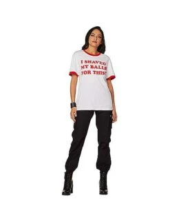 I Shaved My Balls For This Harley Quinn T Shirt - Birds Of Prey