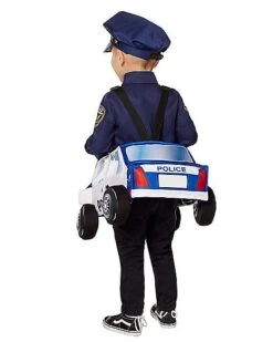 Toddler Police Officer Ride-Along Costume With Sound -Colin Costume Shop 07576721 b