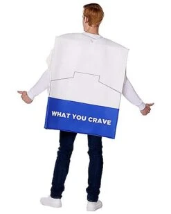 Adult Chicken Rings Costume - White Castle -Colin Costume Shop 07630494 c