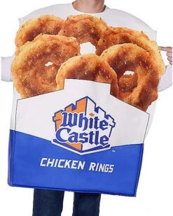 Adult Chicken Rings Costume - White Castle -Colin Costume Shop 07630494 d