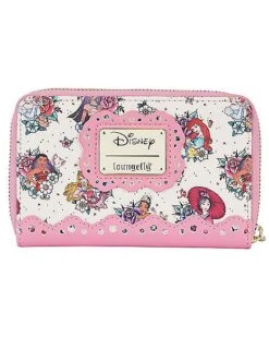 Loungefly Princess Tattoos Zip Wallet - Disney Princesses -Colin Costume Shop 07641756 d