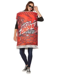 Adult Code Red Costume - Mountain Dew -Colin Costume Shop 07656531 c