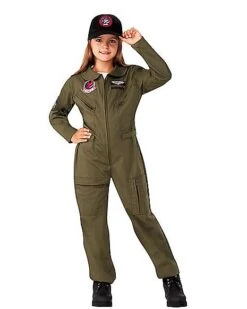 Kids Top Gun Maverick Jumpsuit Costume -Colin Costume Shop 07662091 b
